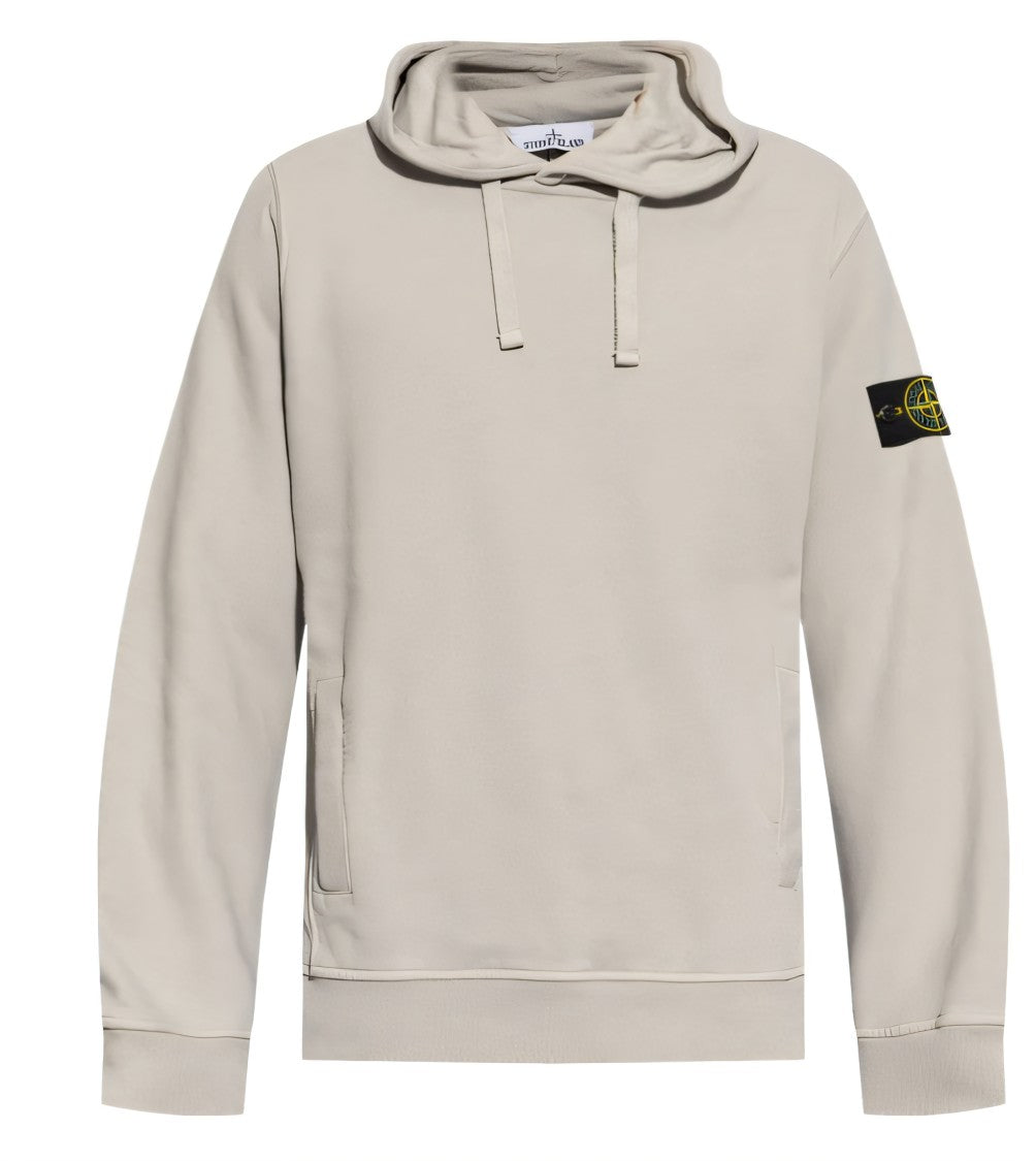 Relaxed-Fit Cotton Hoodie With Signature Logo Patch