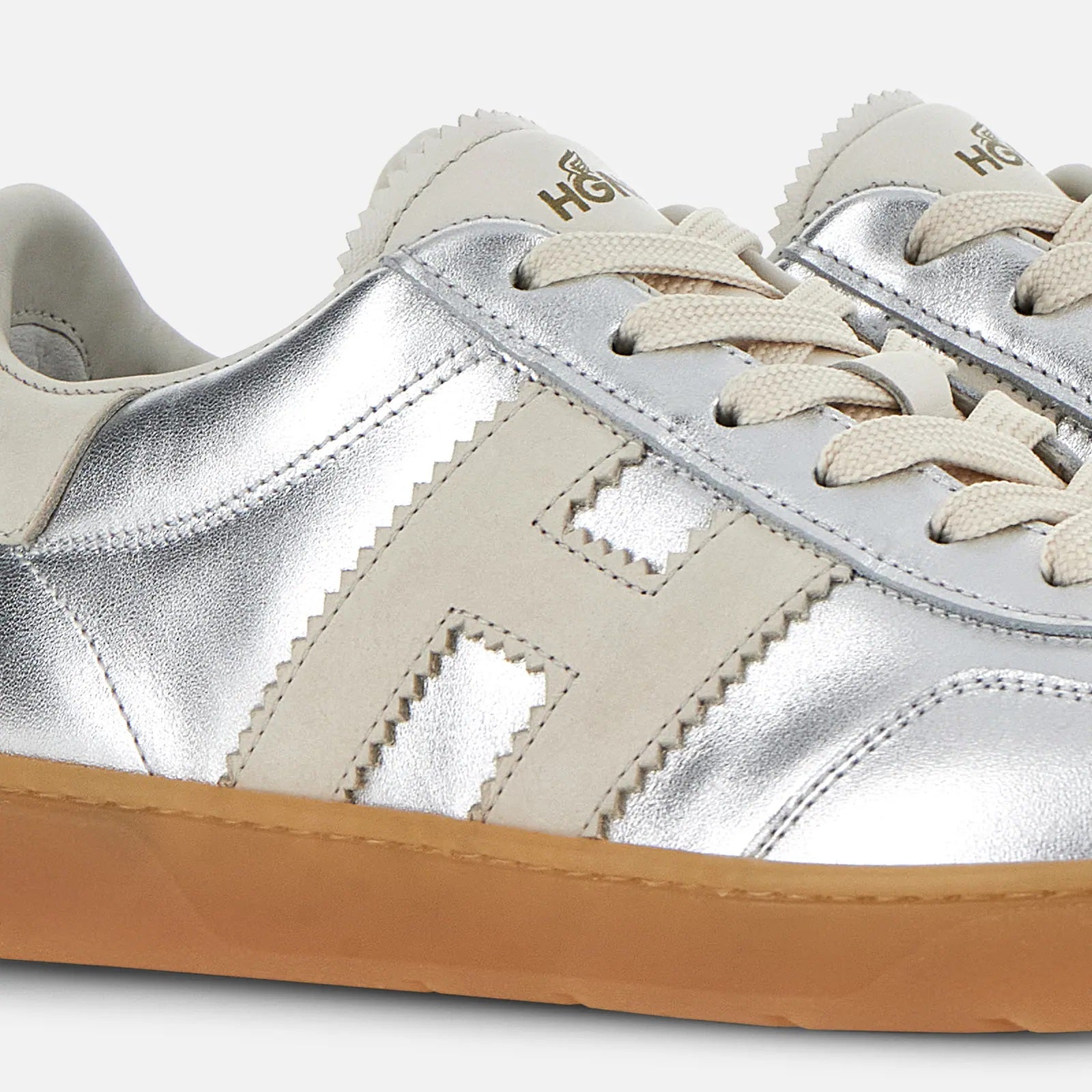 Cool Lace-Up Sneakers in Calfskin