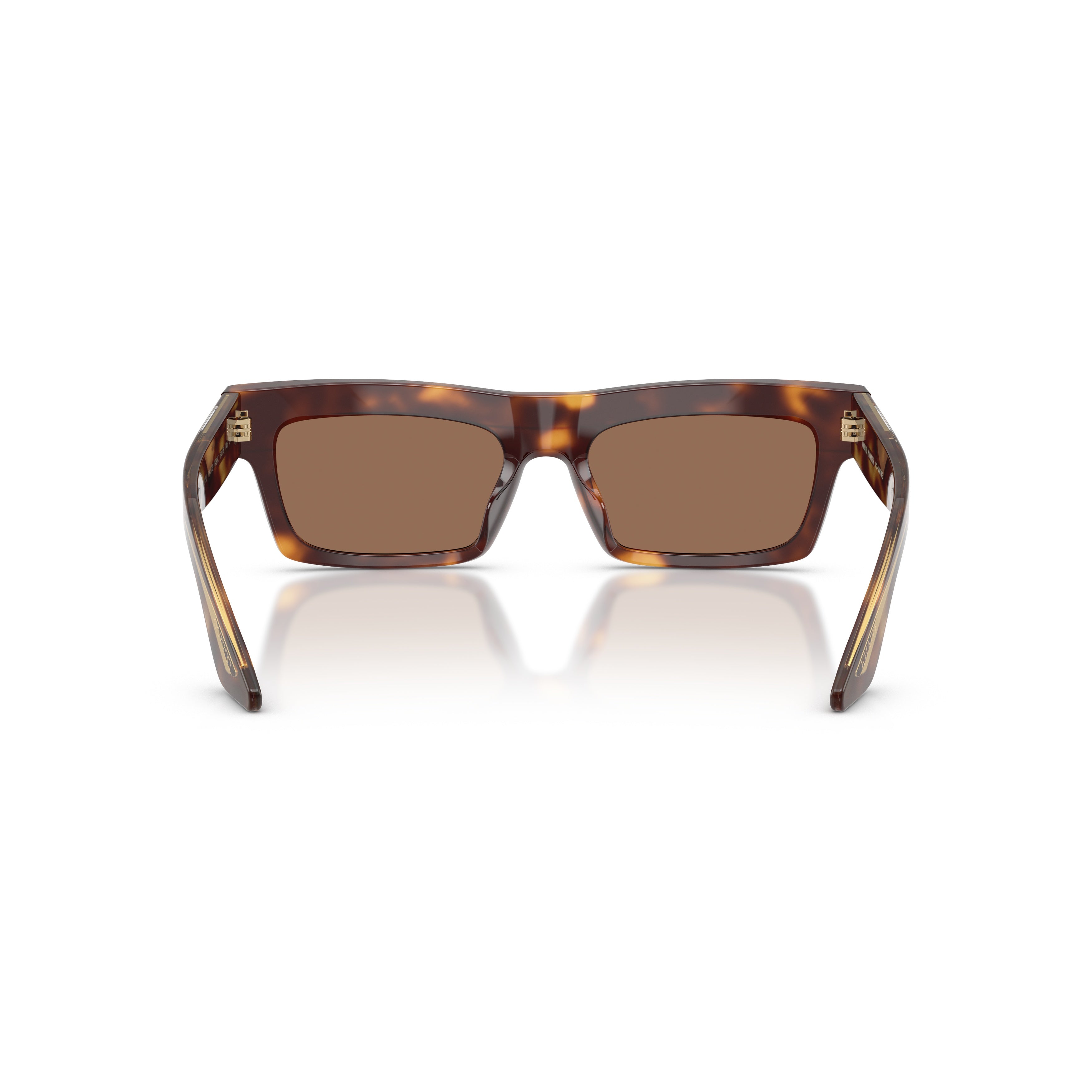 0ov5607su Bold Tortoiseshell Rectangular Sunglasses with Chunky Frame