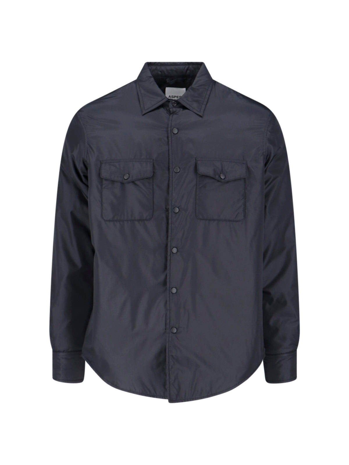 Nylon Shirt Jacket – Black