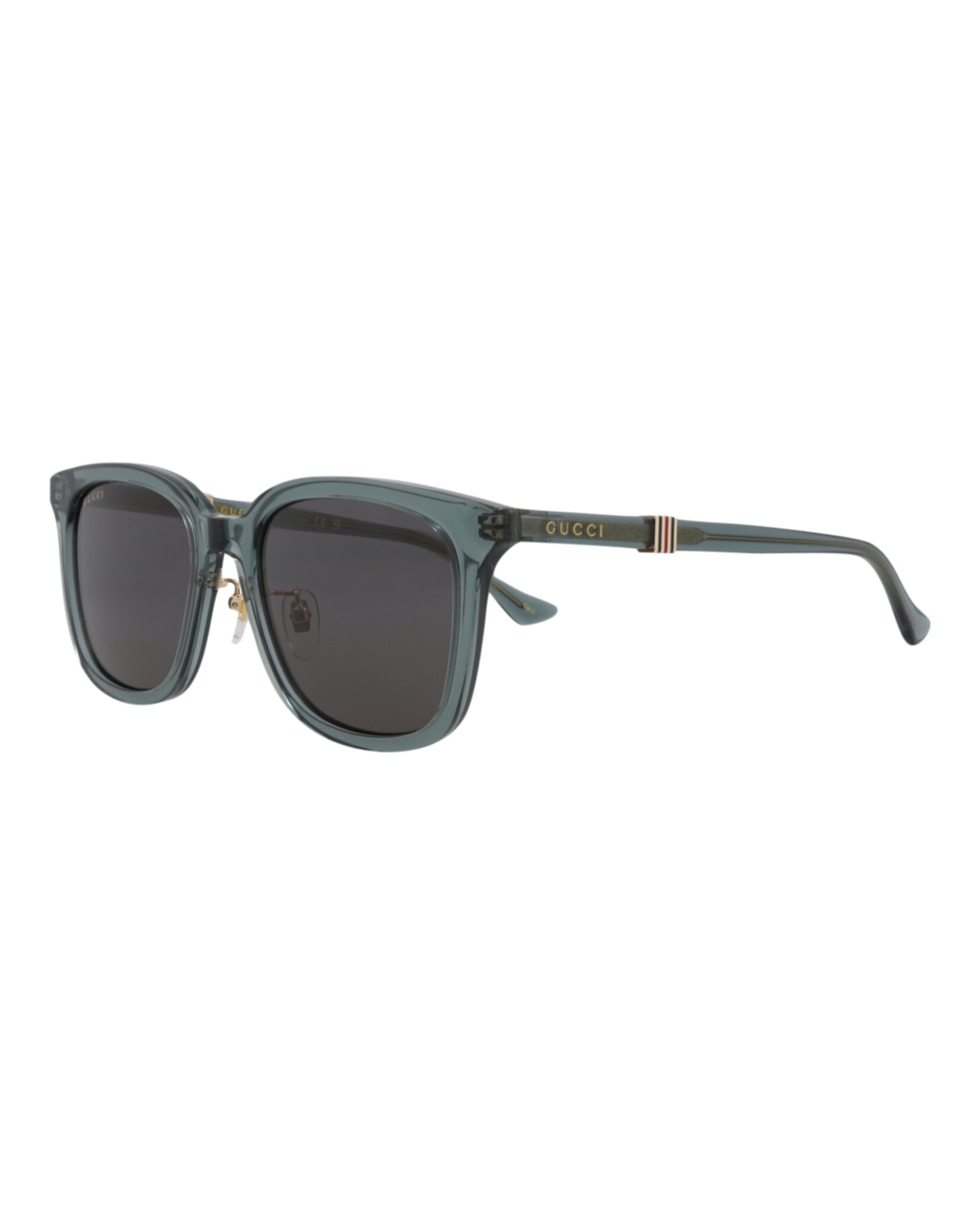 Square-Frame Recycled Acetate Sunglasses