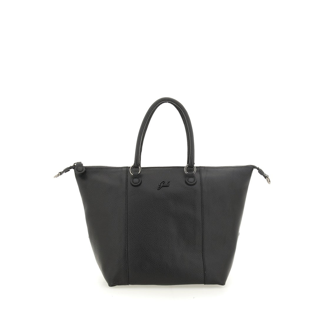 Textured Leather Tote Bag with Transformative Design