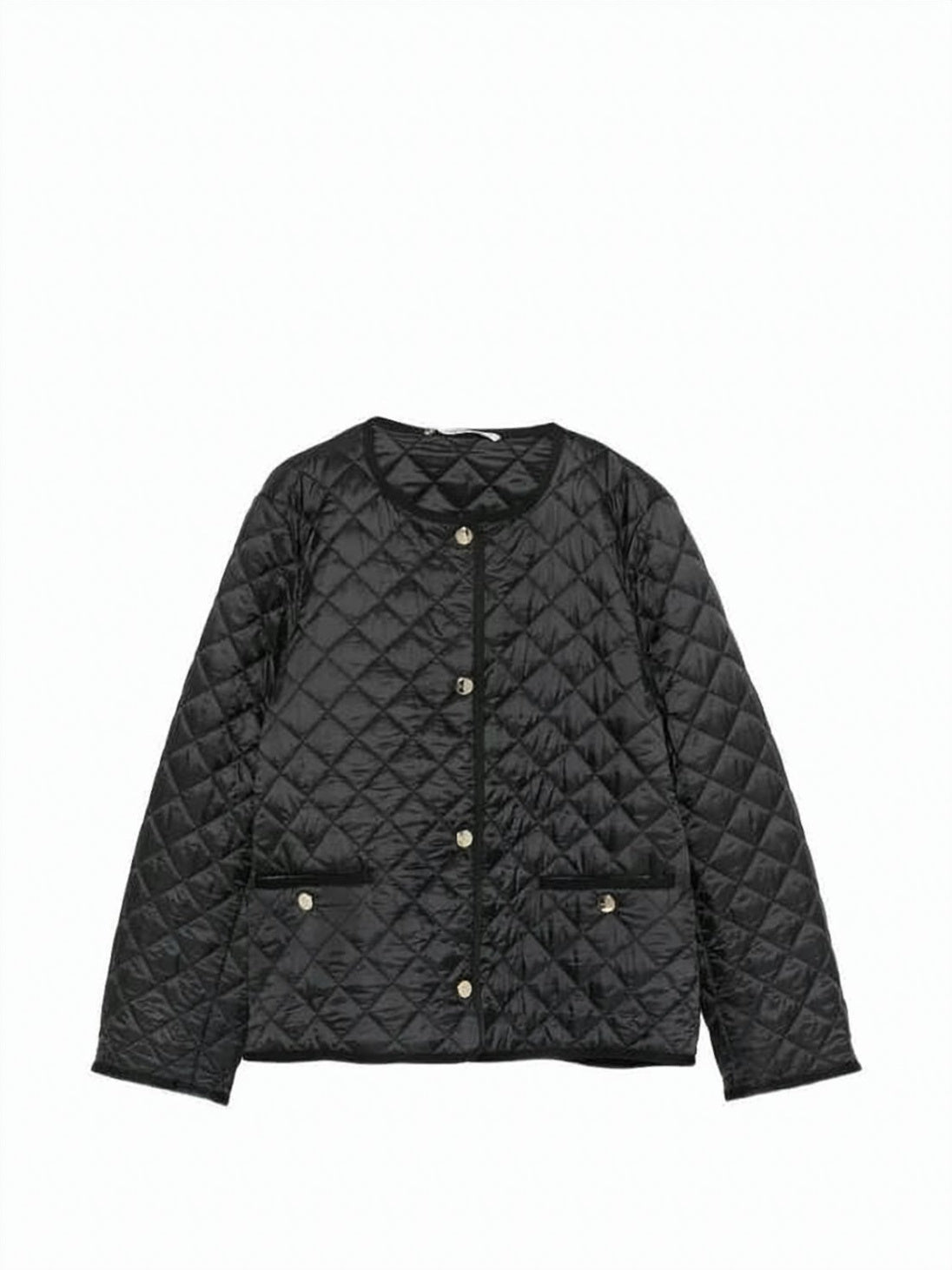 Cropped Casual Jacket With Classic Collar