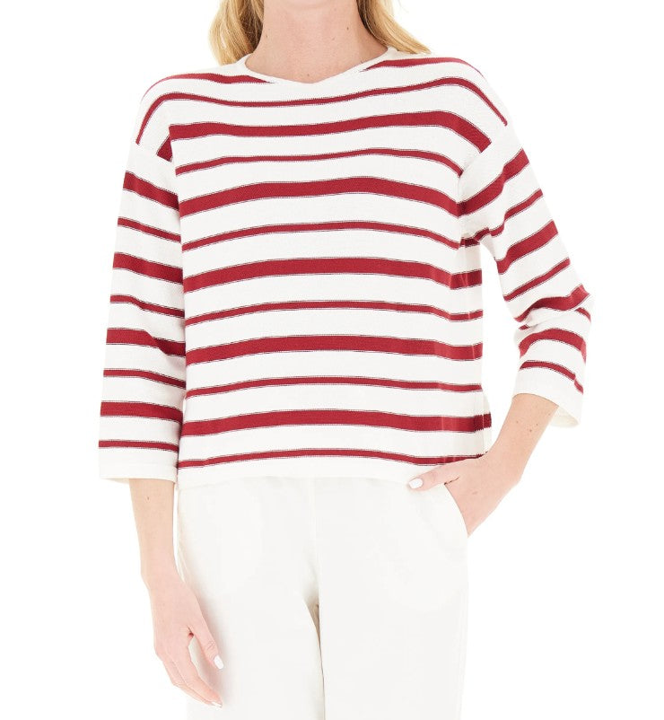 Crew Neck Sleeve Sweater