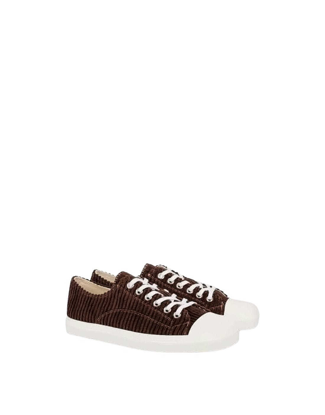 Ribbed Corduroy Low-Top Sneakers