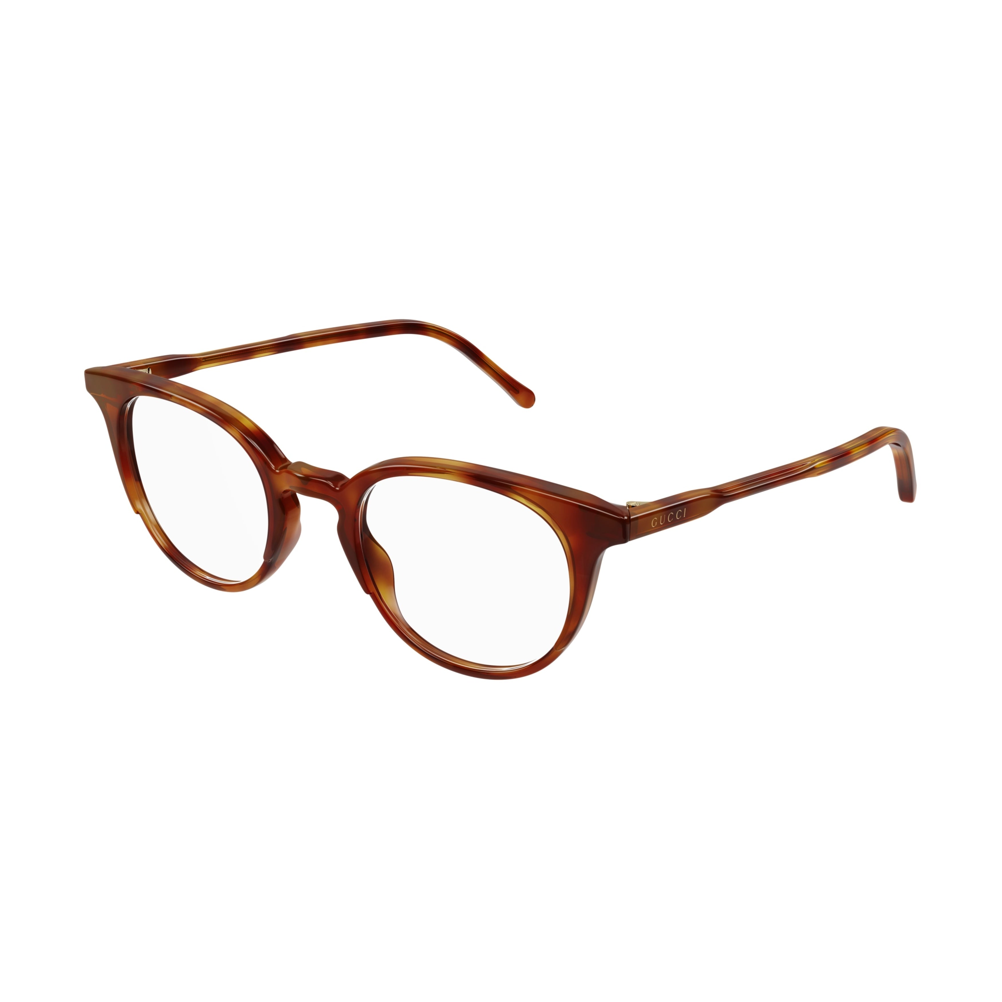 Gg1214o Tortoiseshell Round Frame Eyeglasses