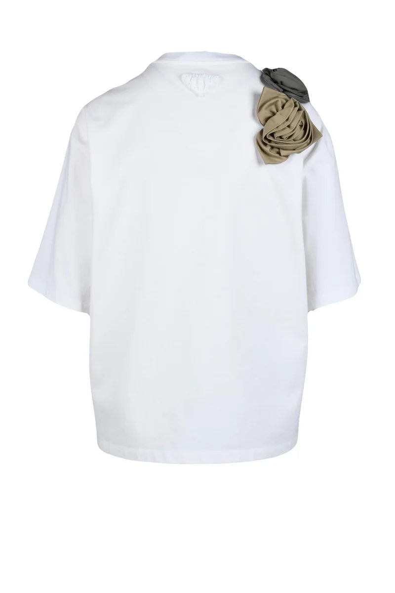 Cotton T-shirt - White