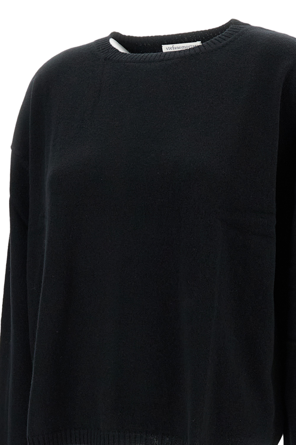 Classic Knit Black Sweater