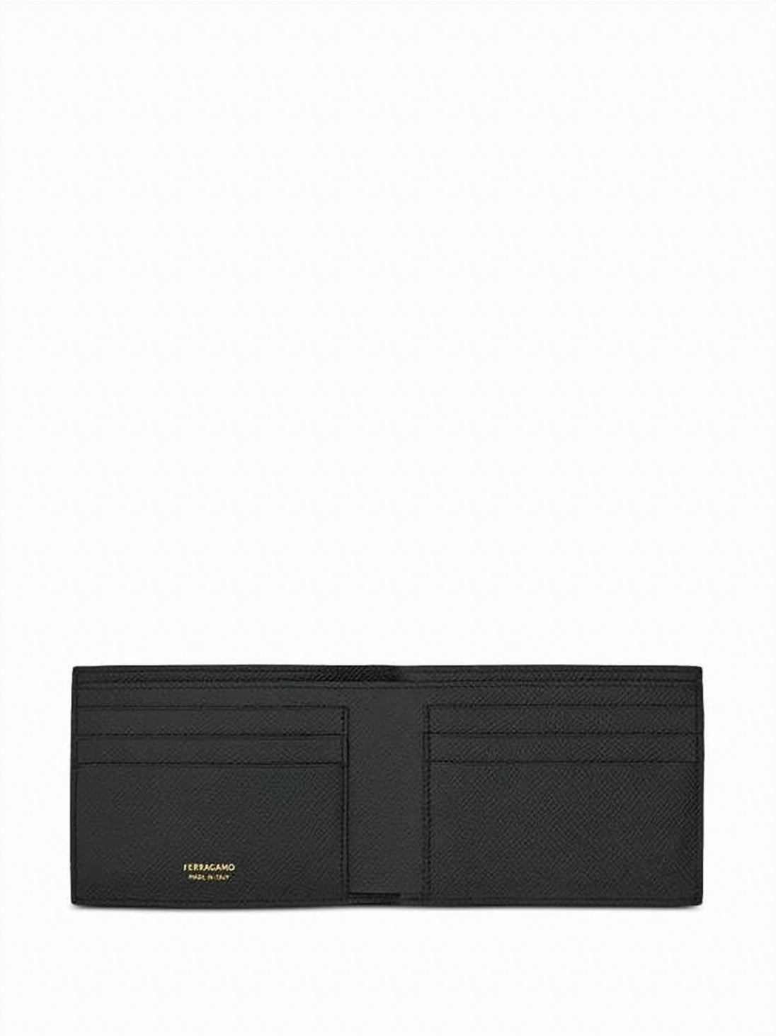 Bifold Wallet in Textured Calf Leather