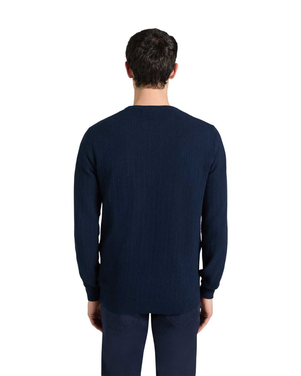 Textured 3D Knit Sweater