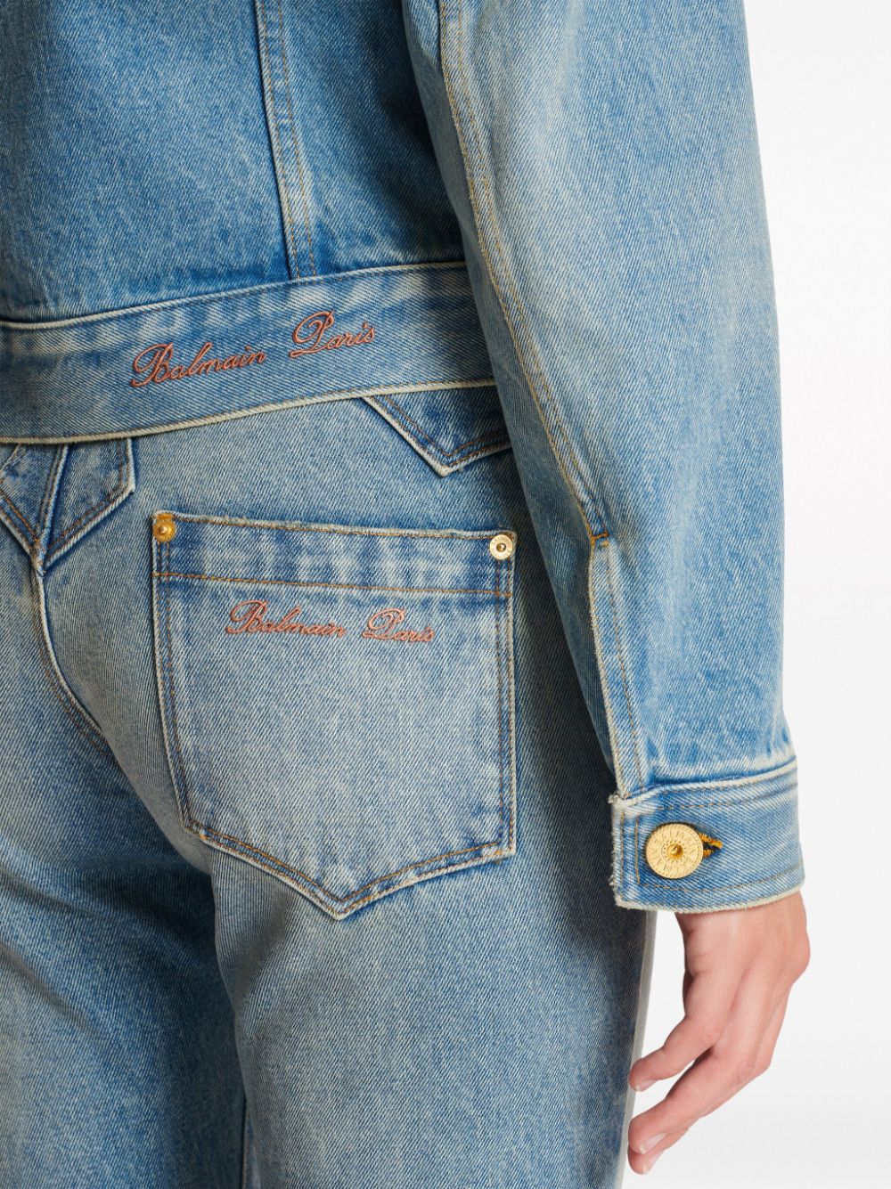 Cropped Denim Jacket