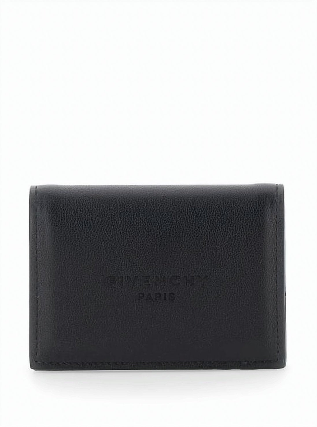 Calf Leather Cardholder with Embossed Branding