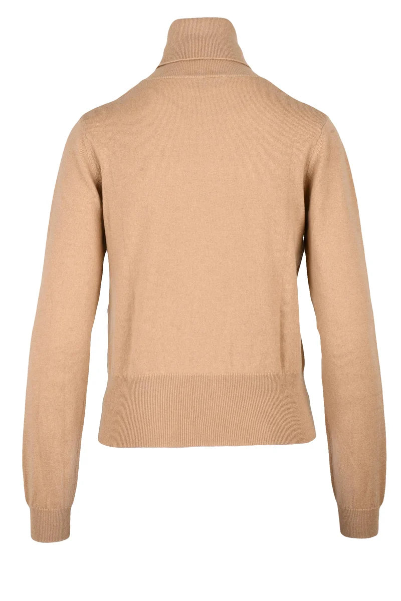 Turtleneck Sweater - Beige