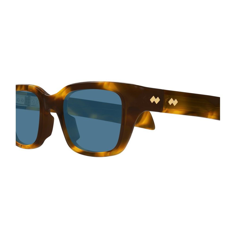 Bv1393S Ribbon Line Honey Havana Rectangular Frame Sunglasses