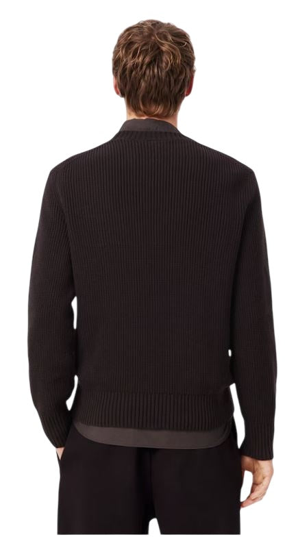 Retro Crest Knit Sweater