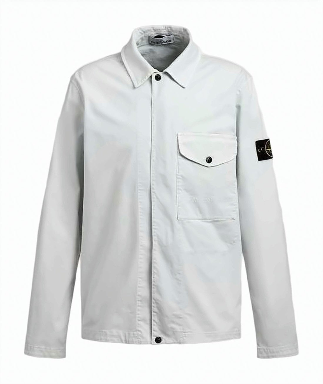 Clean Button-Up Jacket with Classic Collar