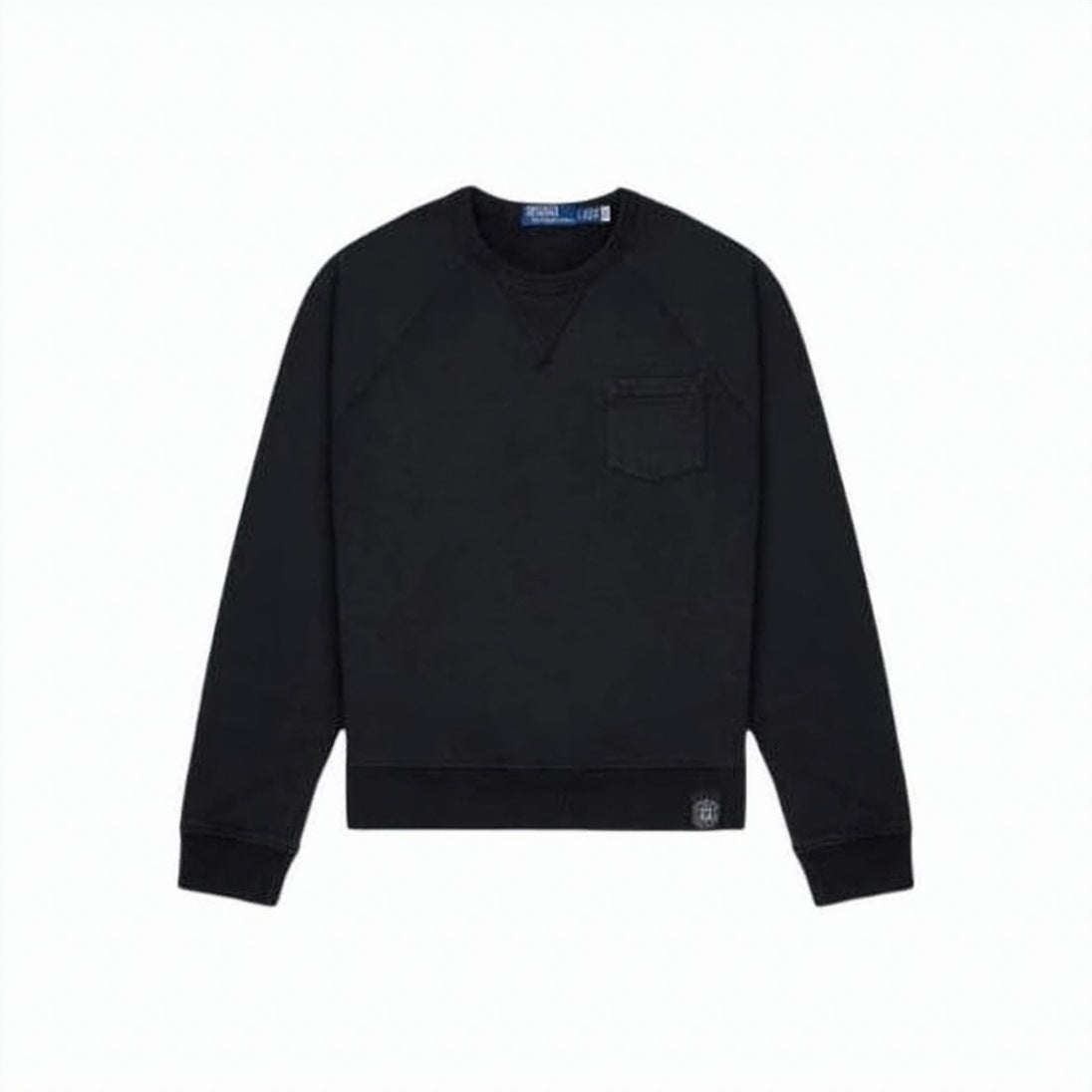 Classic Fleece Sweatshirt with Ribbed Cuffs