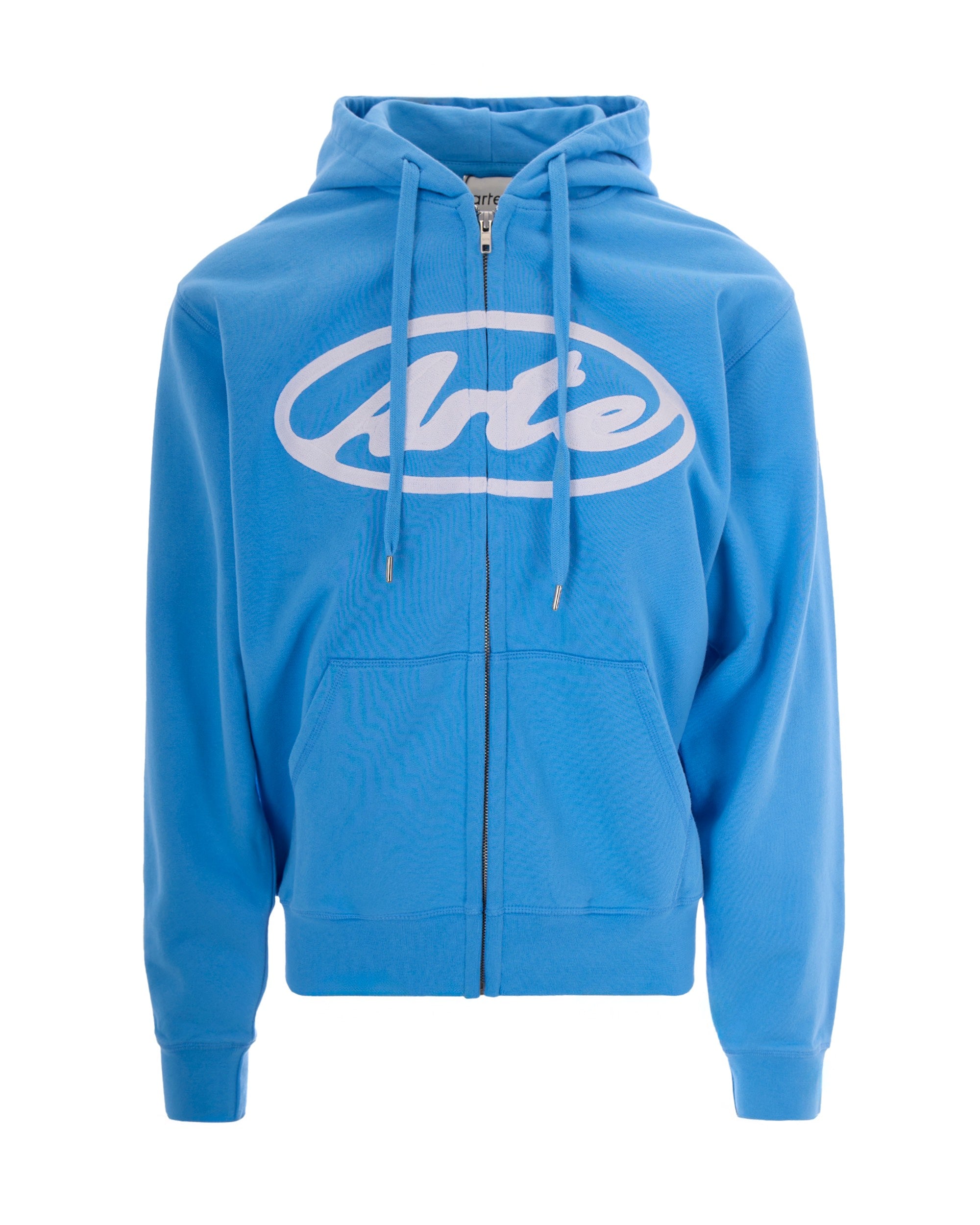 Circle Logo Hoodie In Blue