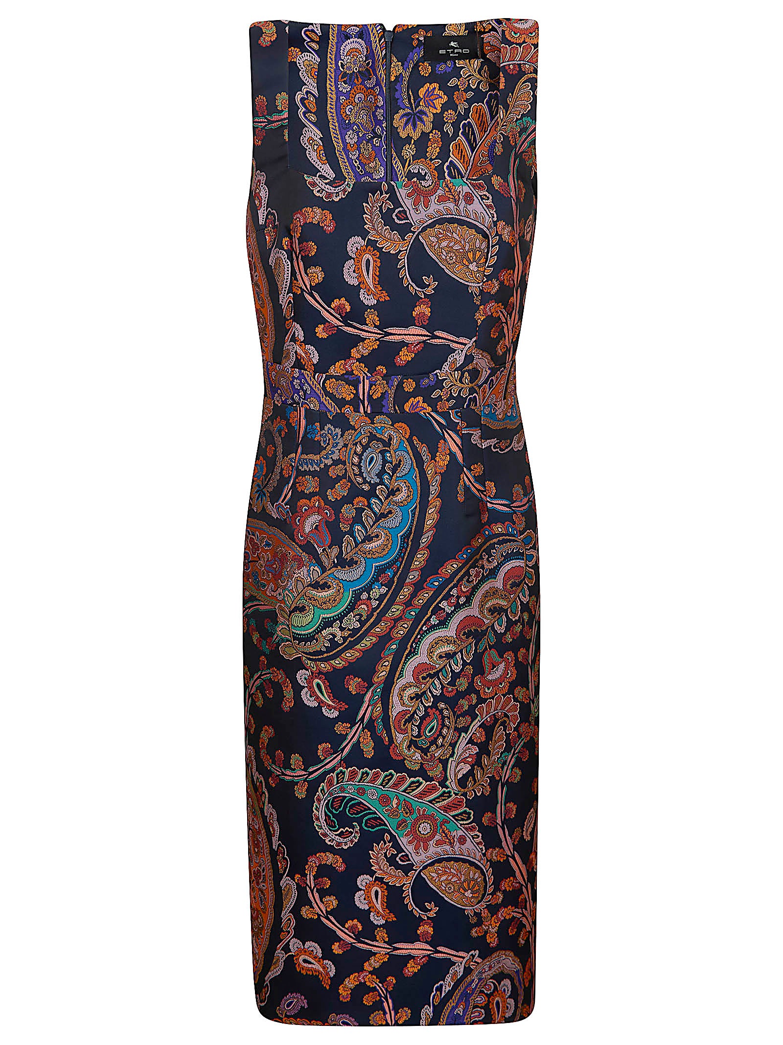 Multicolour Polyester Flattering Fit Dress