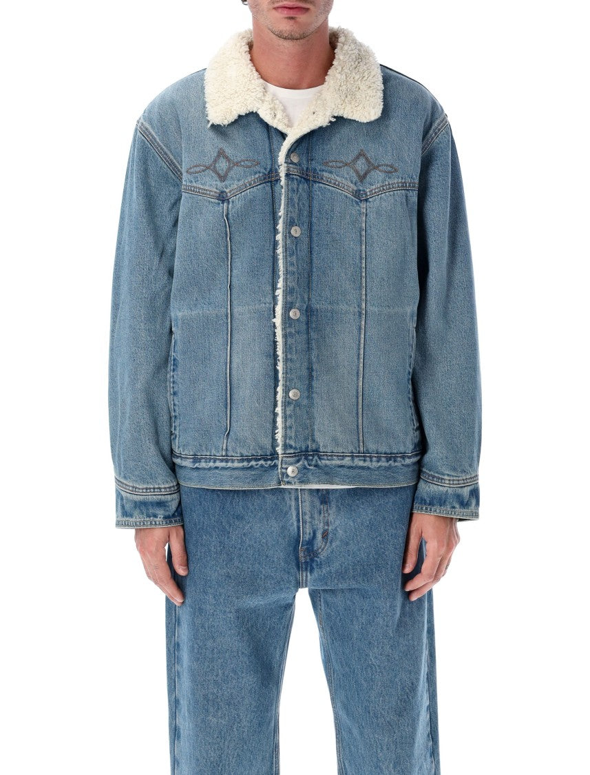 Levi’S Denim Western Sherpa Trucker Jacket