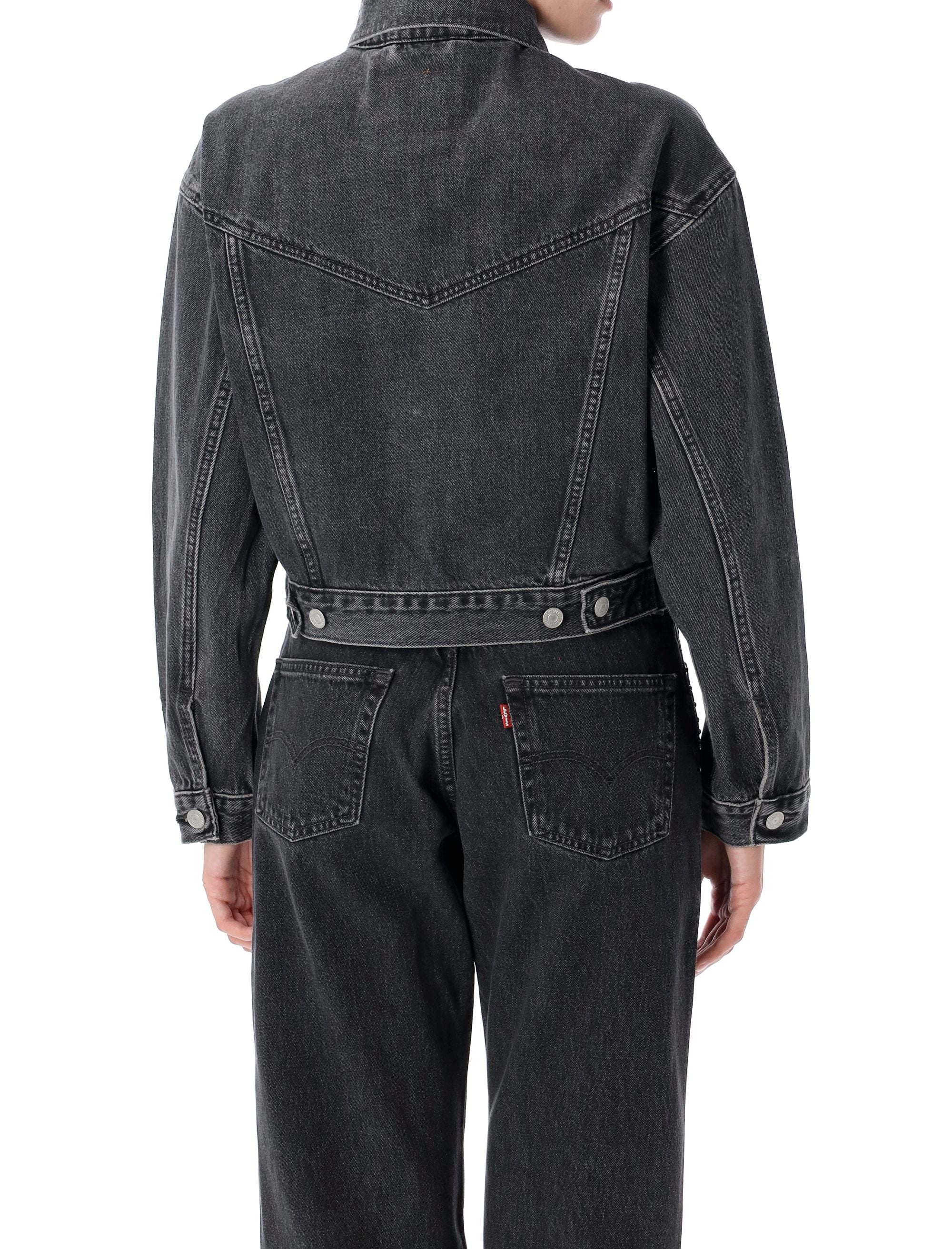 Shrunken '90S Trucker Denim Jacket
