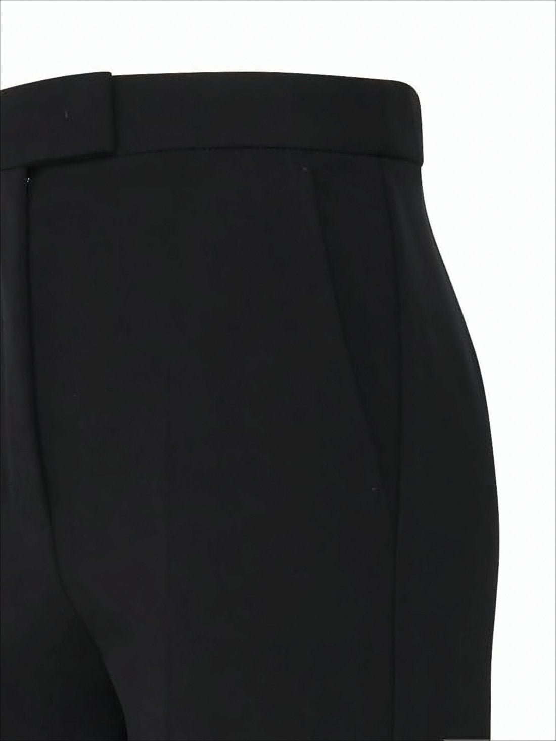 Tailored Straight-Leg Trousers with Subtle Pleats