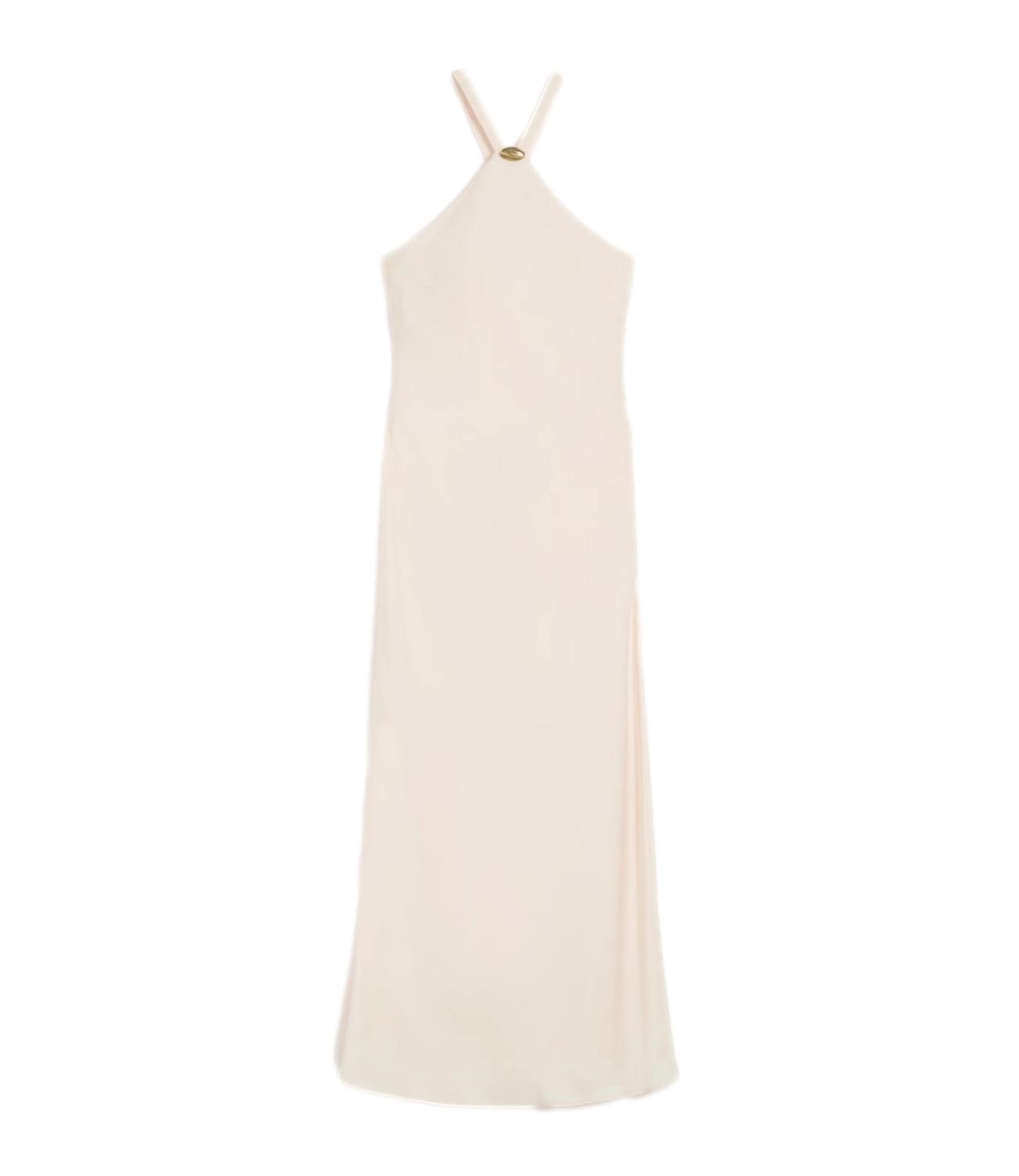 Pink Triacetate Blend Maxi Dress