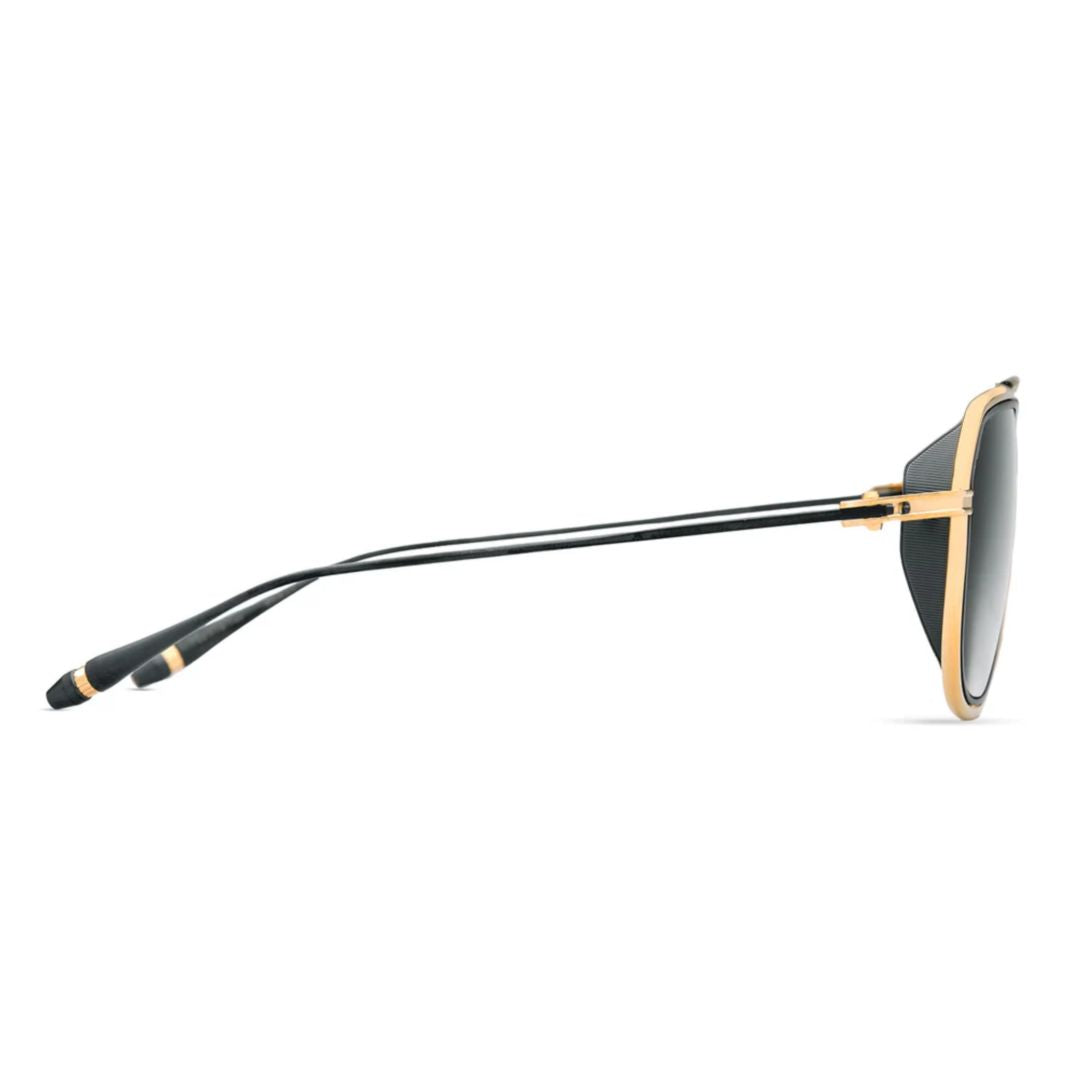 Intracraft Bold Geometric Sunglasses with Gradient Grey Lenses