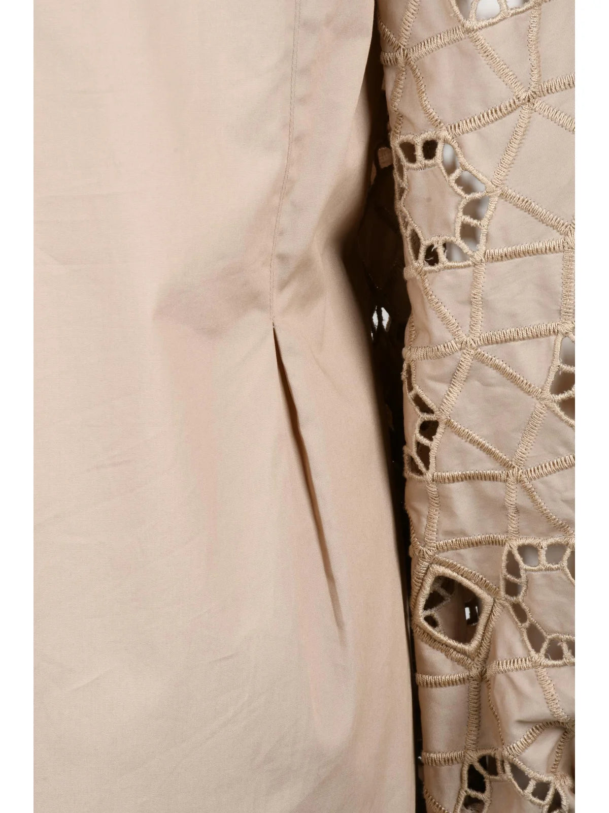 Cotton Tunic Dress - Beige