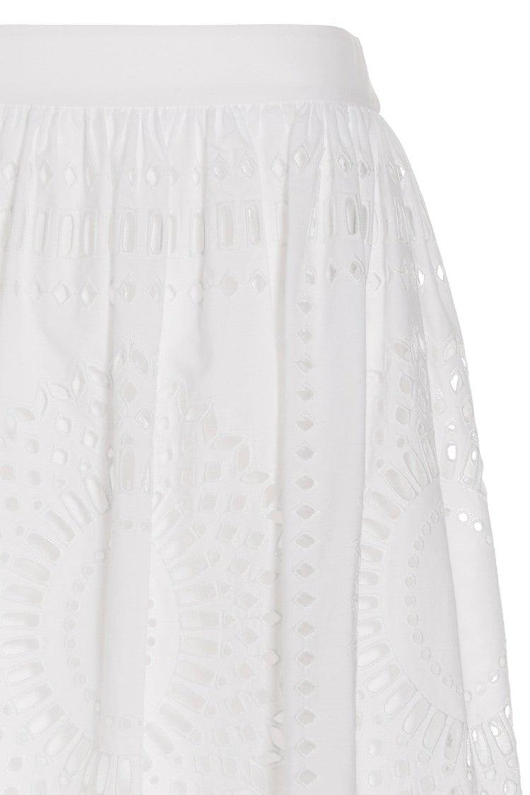 Long Pierced Skirt