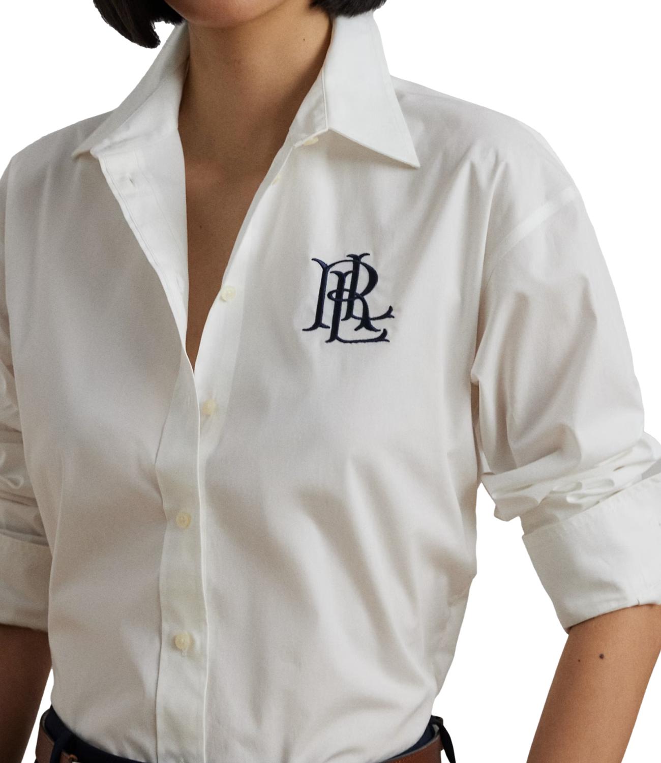 White Kotta Long Sleeve Button Shirt