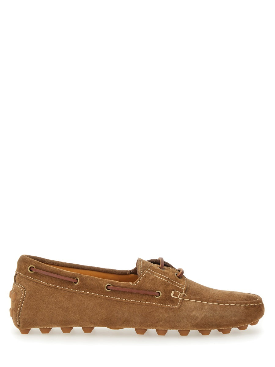 Moccasin Toe Calfskin Leather Loafer
