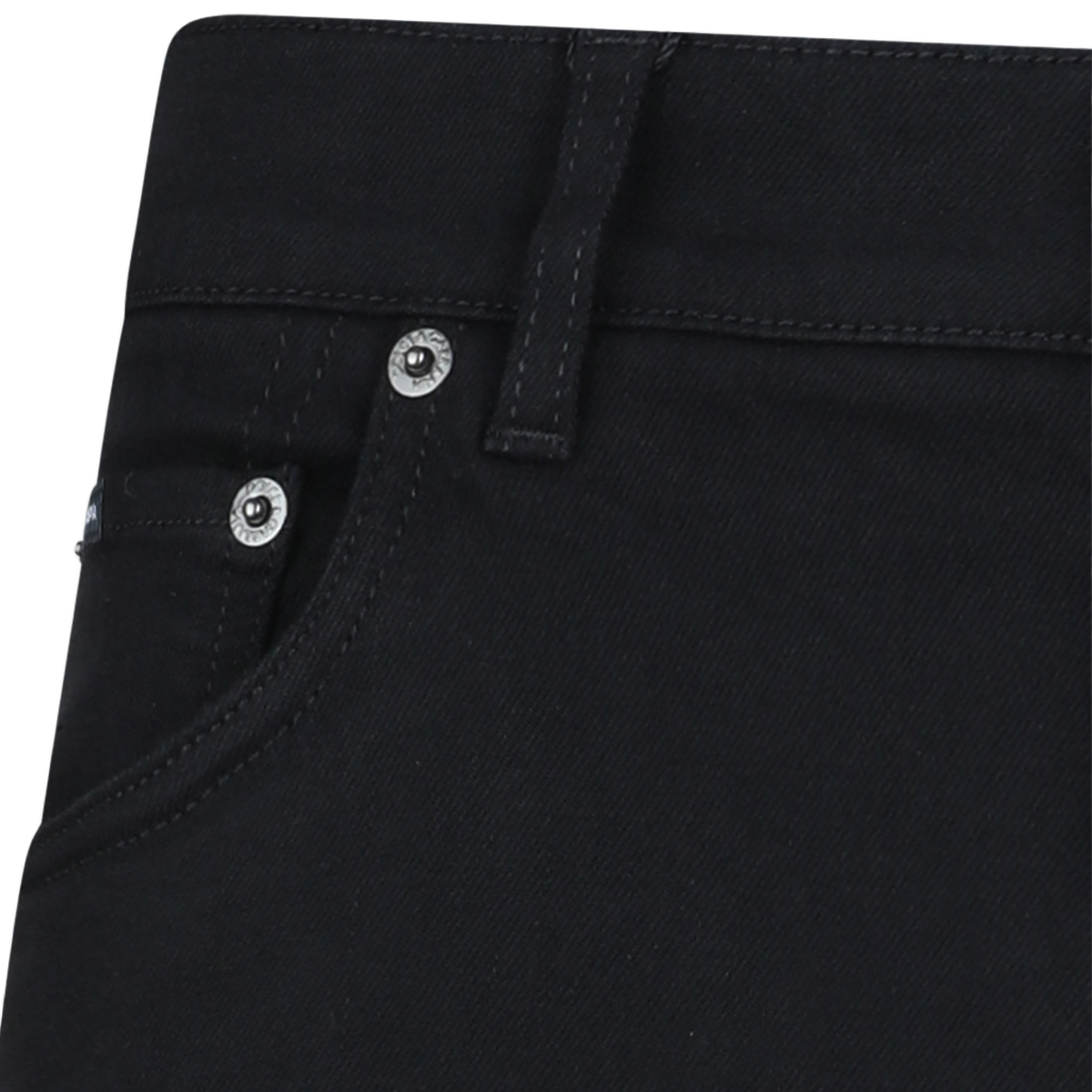 Slim-fit Black Denim Jeans