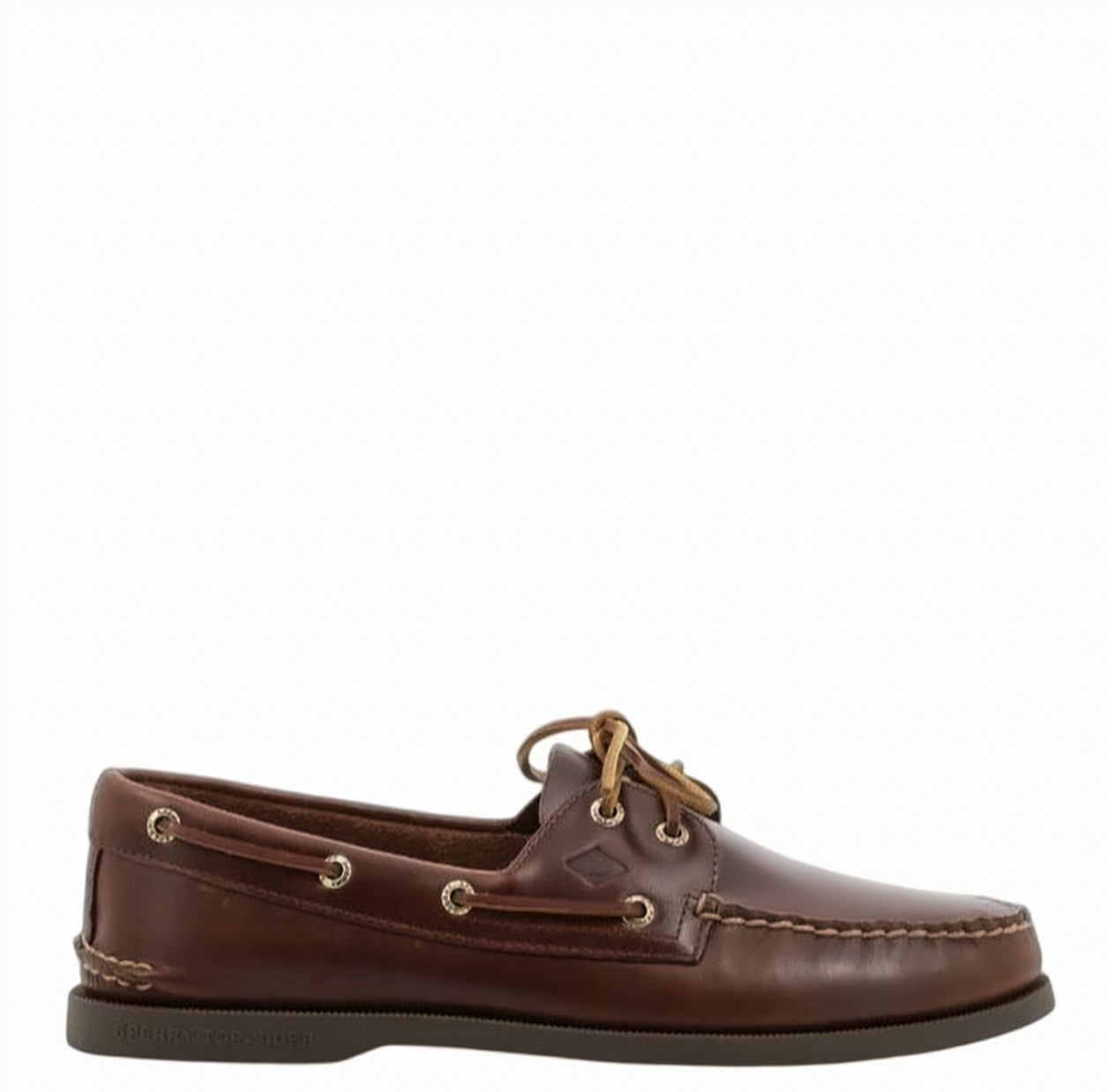 Brown 2 Eye Leather Lacing Mocassin