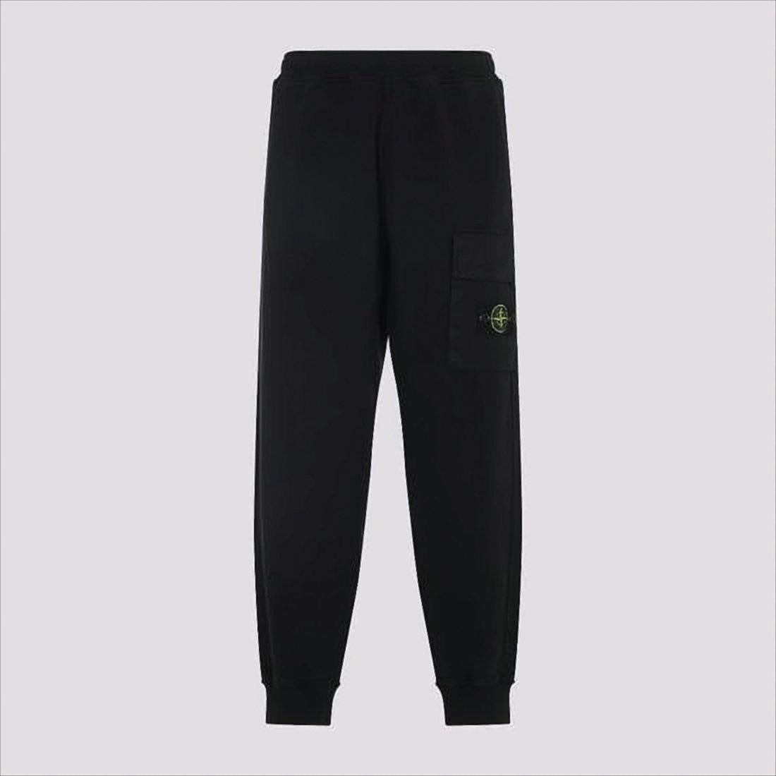 Relaxed Fit Cargo Pants with Embroidered Patch
