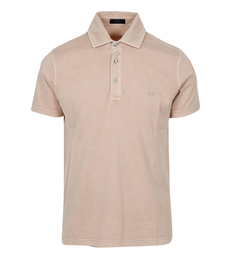 Short-Sleeved Polo Shirt with Classic Collar