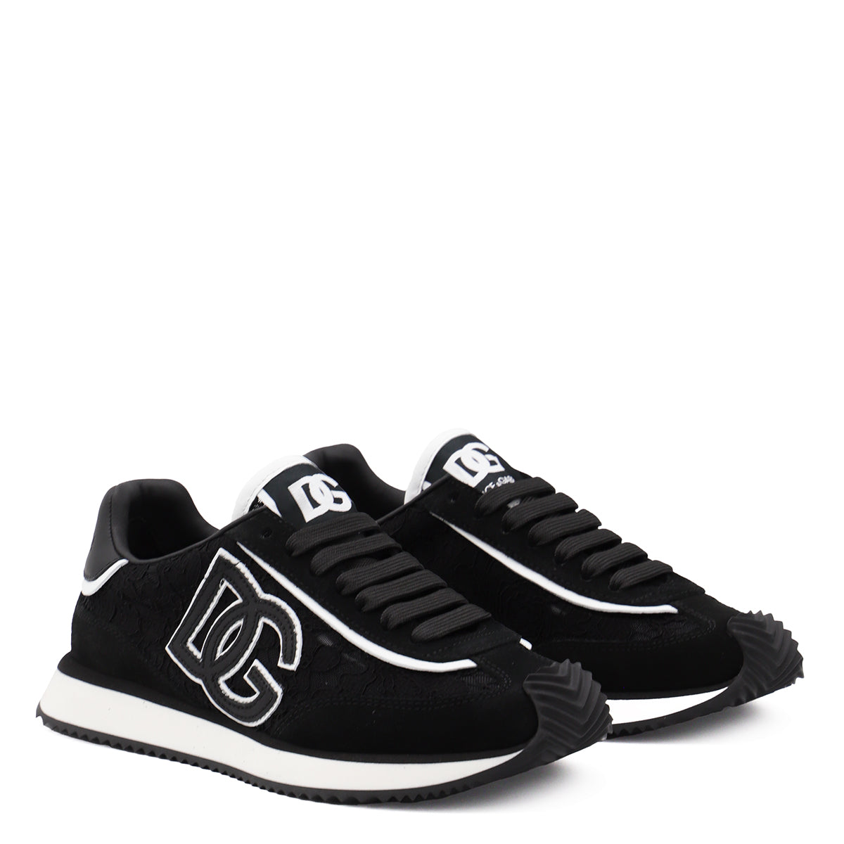 Black And White Dg Cushion Sneakers