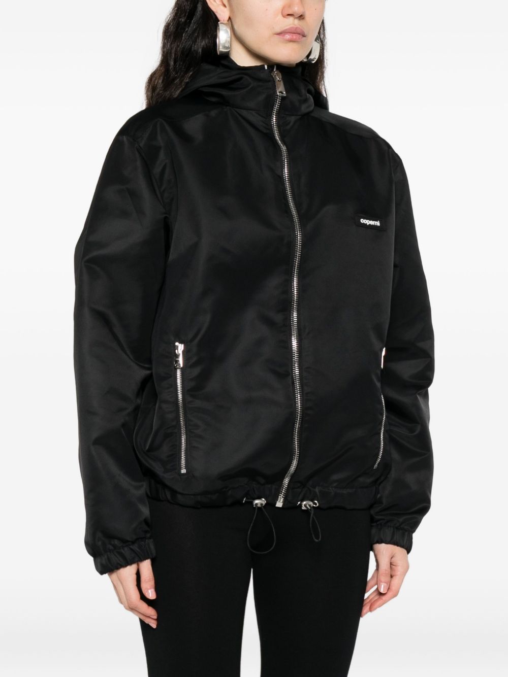 Hooded Black Jacket