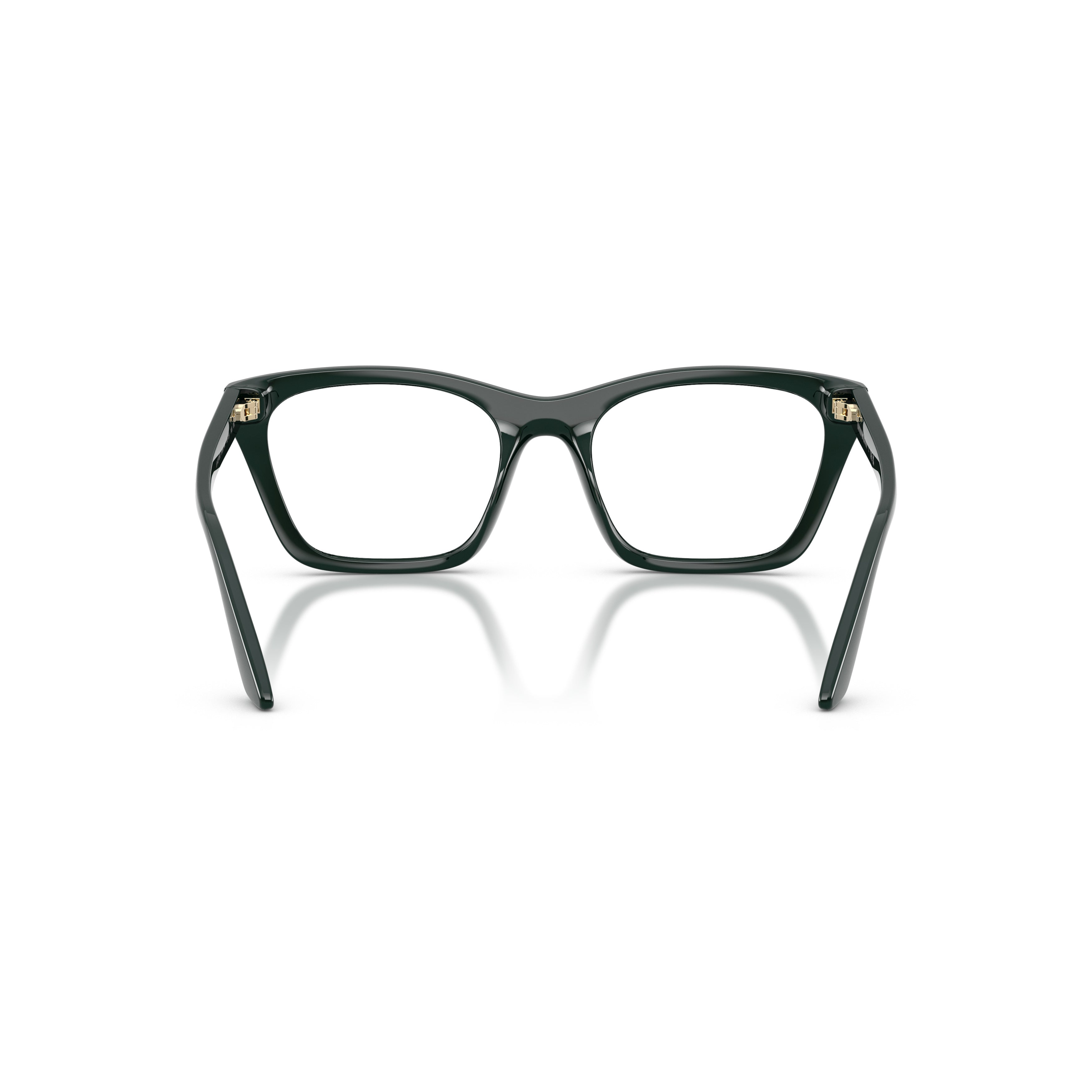 Oversized Black Square Frame Emporio Armani Eyeglasses