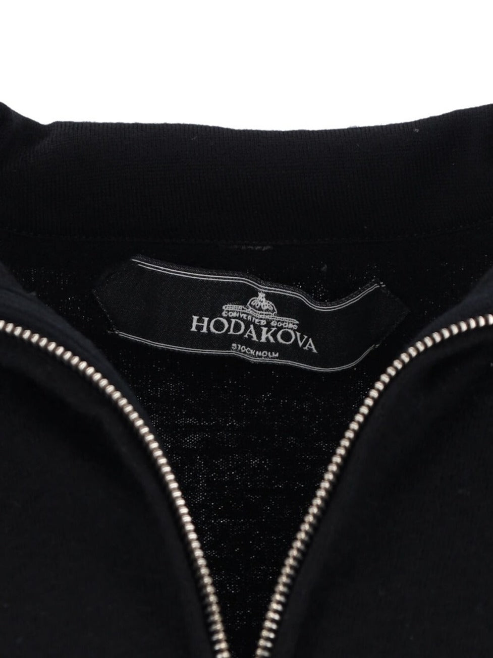Zip Turtleneck Sweater – Black