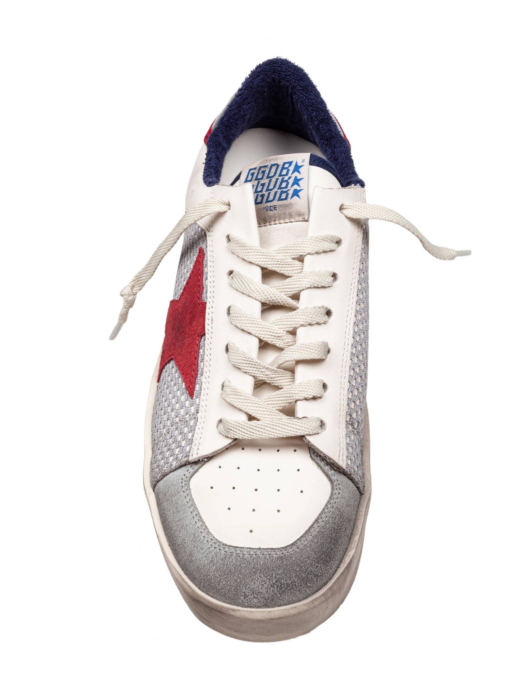 Stardan Mesh And Leather Sneakers