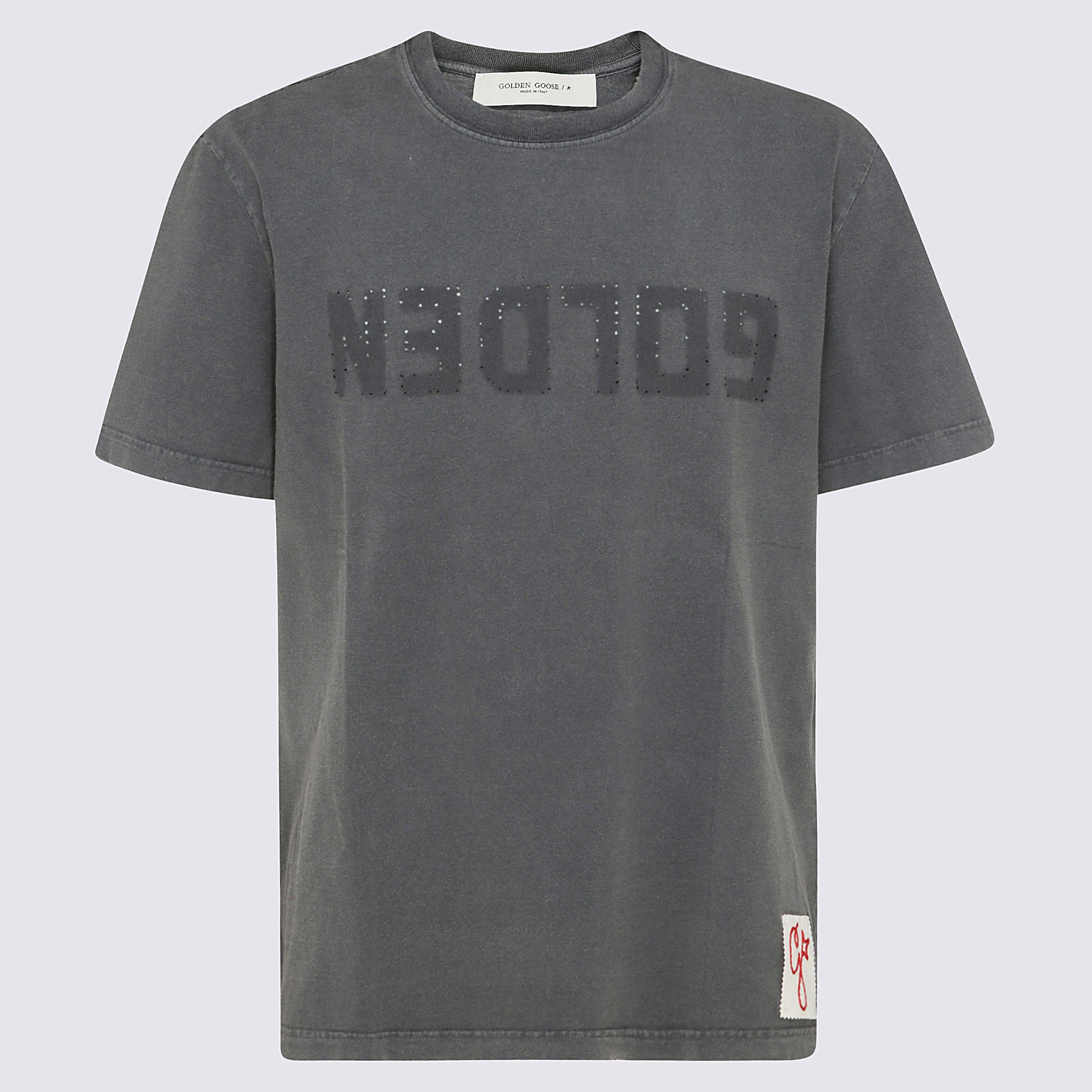 Anthracite Cotton T-Shirt
