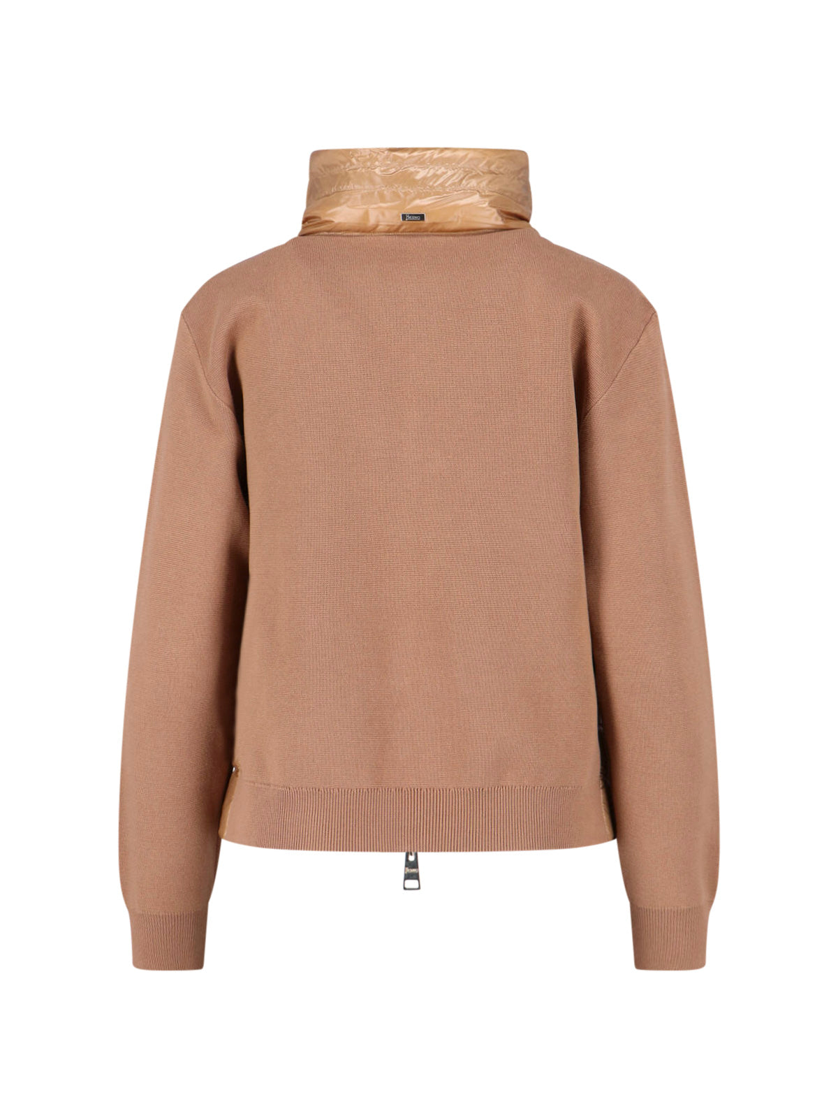 Grey 2.5 L High-Collar Zip Jacket