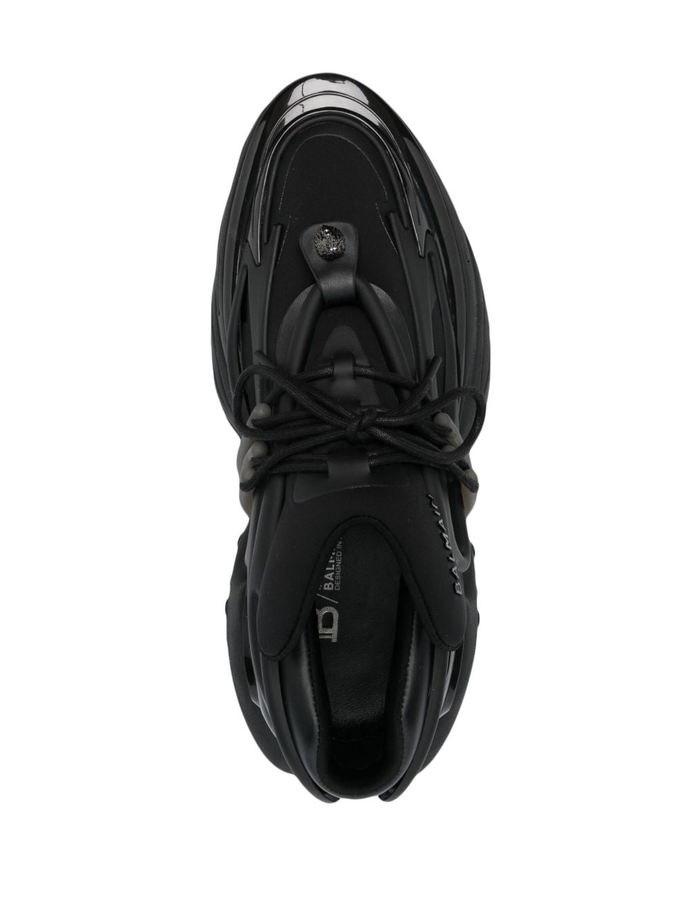 Futuristic Sculptural Sneakers With Textured Sole