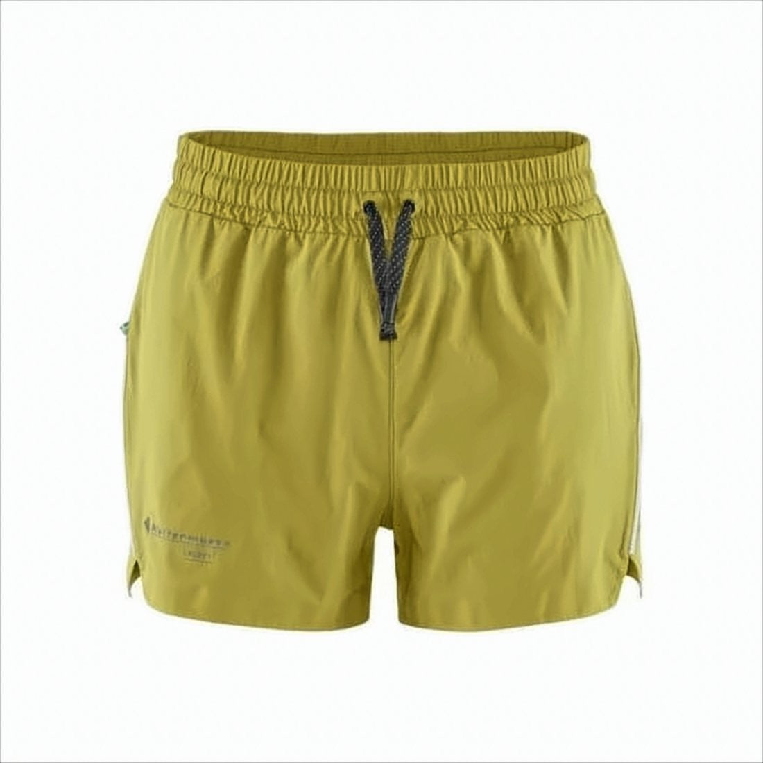 Lightweight Green Shorts With Adjustable Drawstring