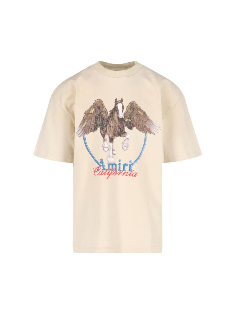 "Pegasus" Logo T-Shirt – Off-White