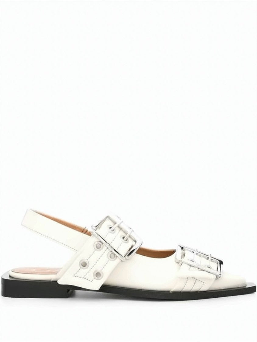 Pointed Toe Slingback Flats