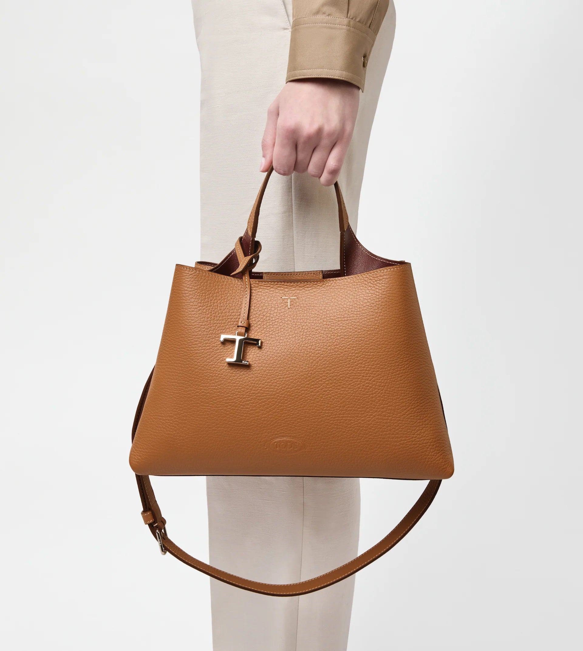 Dark Kenia Apa Top Handle Small Bag