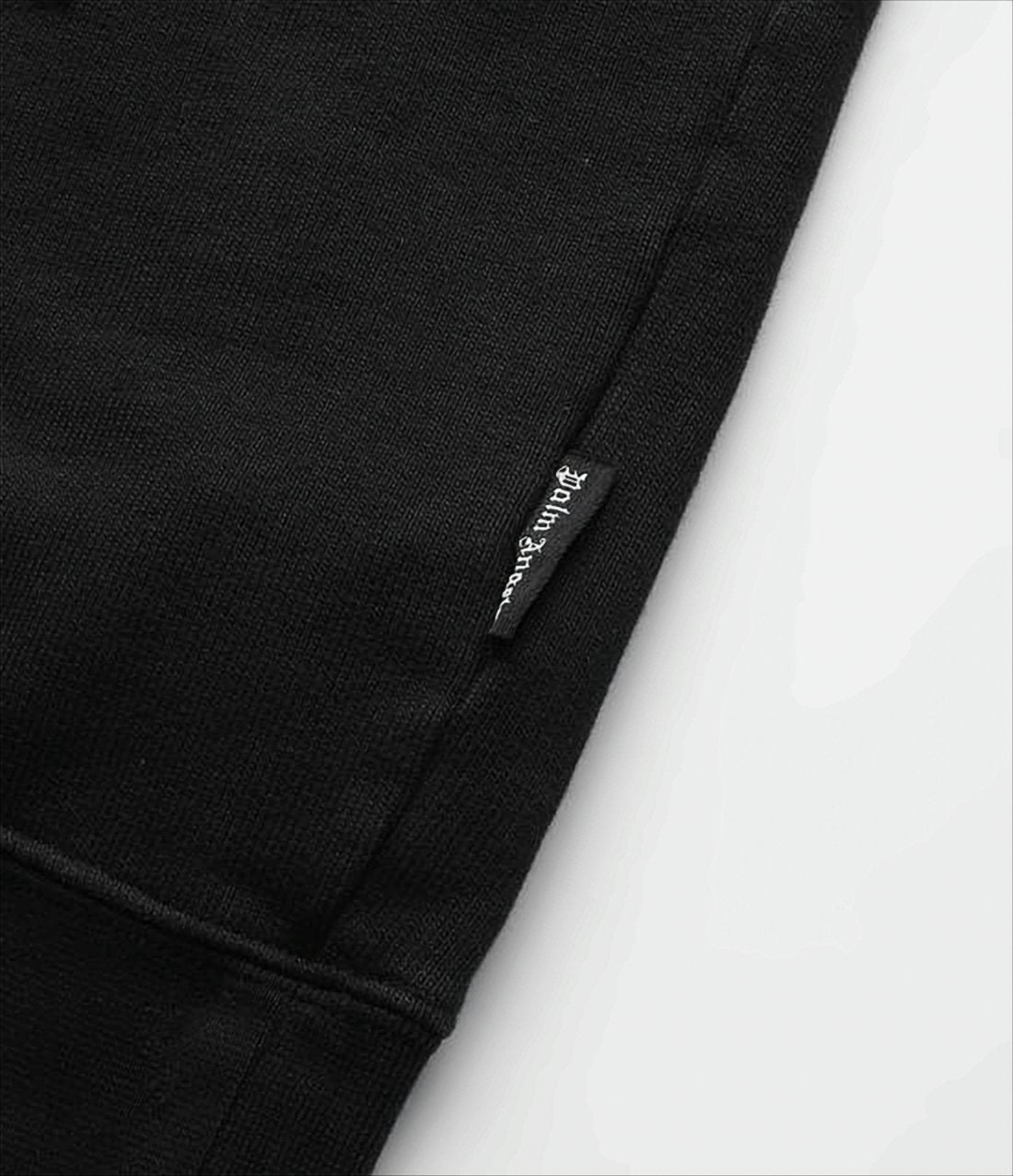 Black Long-Sleeve T-Shirt with Graphic Print