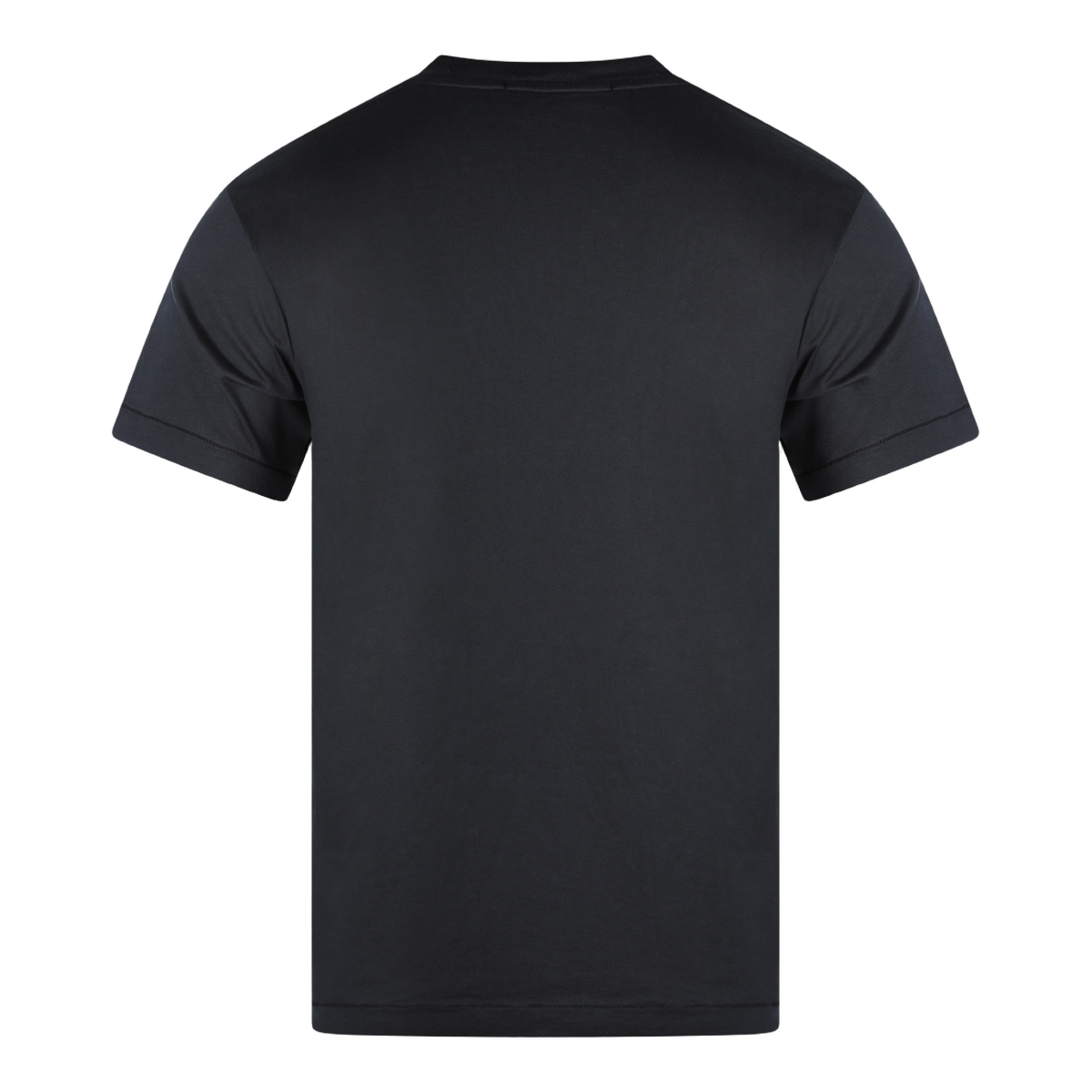 Short-Sleeve T-Shirt with Subtle Logo Patch